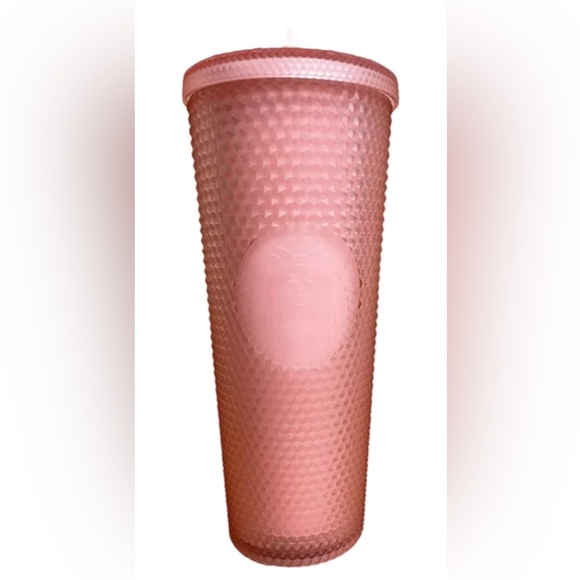 Starbucks 2022 Valentine's Soft Touch Pink Studded Venti (24 oz.) Tumbler - Picture 3 of 6